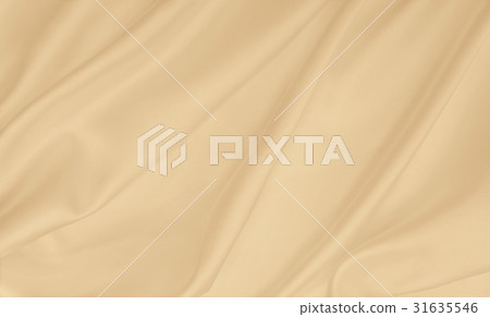 Smooth elegant golden silk or satin luxury cloth 31635546