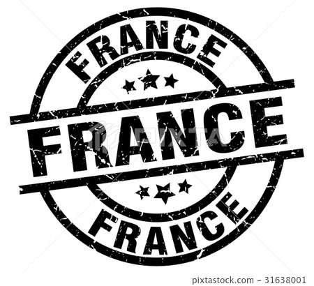 France black round grunge stamp France black round grunge stamp 31638001