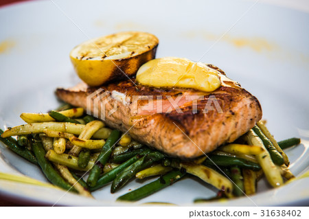 Detail on special designe for food on plate Detail on special designe for food on plate 31638402