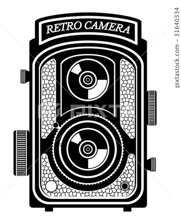 camera photo old retro vintage icon stock vector camera photo old retro vintage icon stock vector 31640334