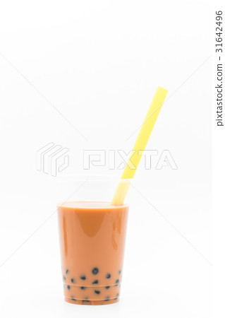 Tapioca with pearl tapioca tea: Bubble Tea Tapioca with pearl tapioca tea: Bubble Tea 31642496