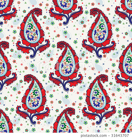 Seamless paisley pattern Seamless paisley pattern 31643707