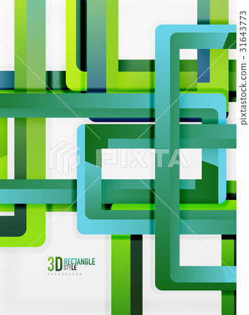 Rectangle tube elements, vector background Rectangle tube elements, vector background 31643773