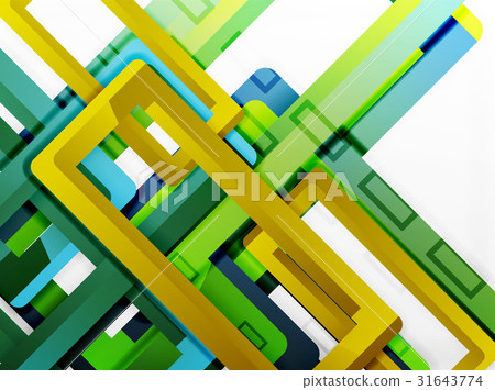 Rectangle tube elements, vector background Rectangle tube elements, vector background 31643774
