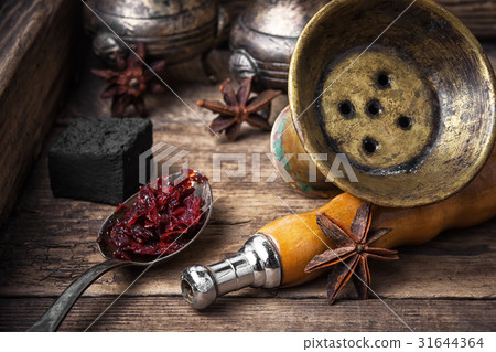 Shisha hookah with anise flavor Shisha hookah with anise flavor 31644364