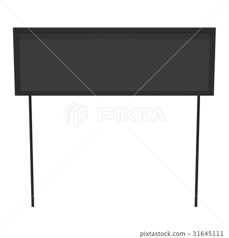 sales point stand 3d illustration 31645111