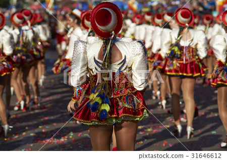 Caporales dance group at the Arica Carnival Caporales dance group at the Arica Carnival 31646612