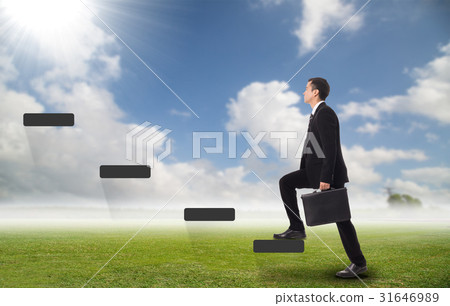 Business steps success up 31646989