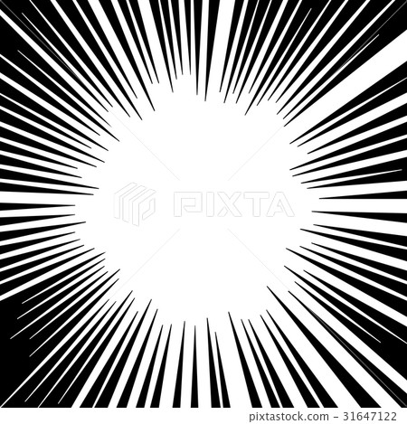 Comic speed lines background Comic speed lines background 31647122