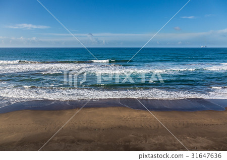 Coast town Sao Rogue on the island of Sao Miguel 31647636