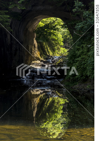 Waterfall of Donkichi in Kimitsu City 31647858