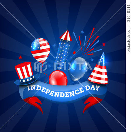 American Banner for Independence Day, Traditional 31648111