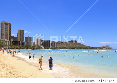 Waikiki Beach and Diamond Head 31648527
