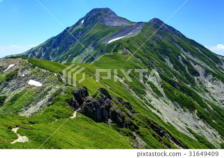 North Alps · Kasagatake and the drain rock North Alps · Kasagatake and the drain rock 31649409