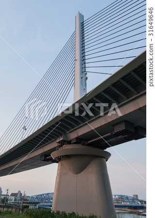 Creek harp bridge 31649646