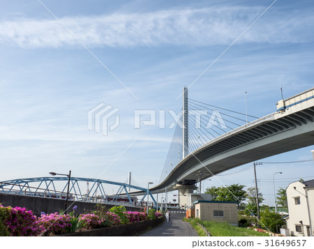 Creek harp bridge Creek harp bridge 31649657