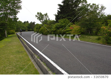 Road to Happagahara Odoriba parking lot Road to Happagahara Odoriba parking lot 31650670