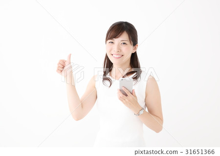 Smartphone / lady Smartphone / lady 31651366