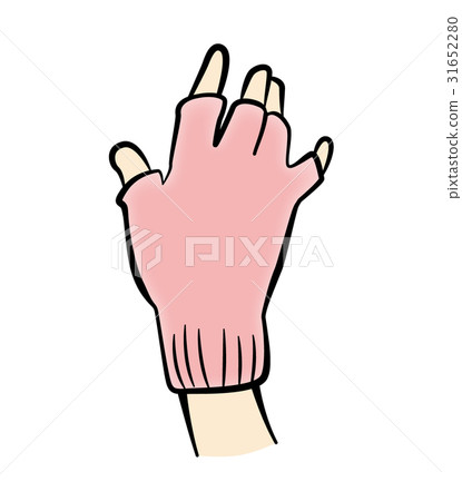 手用露指手套 手用露指手套 31652280