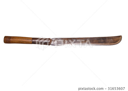 Vintage knives with bamboo handle. 31653607