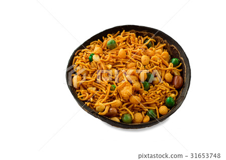 Traditional famous Indian snack namkeeni 31653748