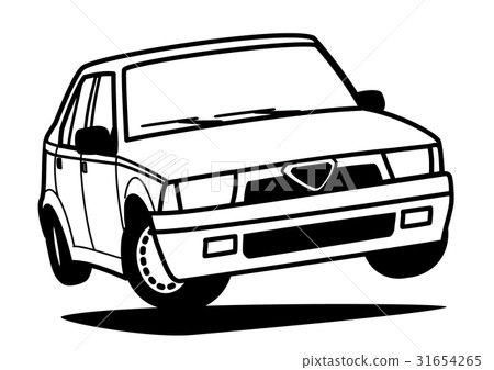 新歷史意大利轎車著色風格 新歷史意大利轎車著色風格 31654265