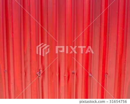 Red zinc texture background Red zinc texture background 31654756