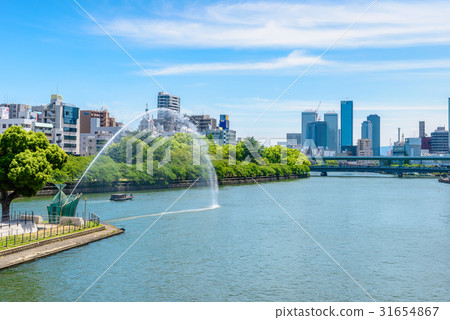 照片 城市景觀 大阪 場景 首頁 照片 天空 天氣 晴朗 城市景觀 大阪