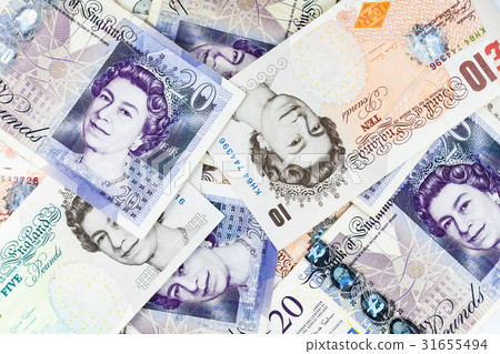 Multiple England Pound Sterling Currency 31655494