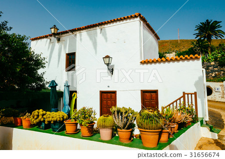 Central square in Betancuria, Fuerteventura 31656674
