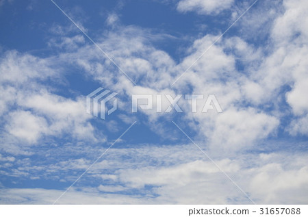 The white clouds and blue sky.Brightness. 31657088