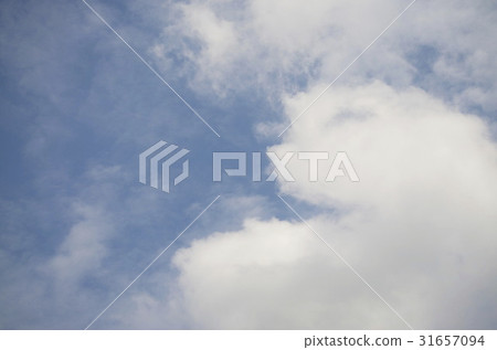 The white clouds and blue sky.Brightness. 31657094
