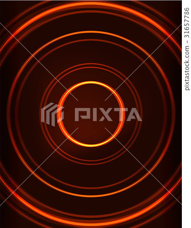 Neon circles abstract background Neon circles abstract background 31657786