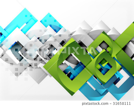 Vector square template background Vector square template background 31658111