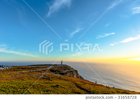 洛卡海角日落的 - 葡萄牙 31658728