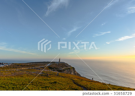 洛卡海角日落的 - 葡萄牙 31658729