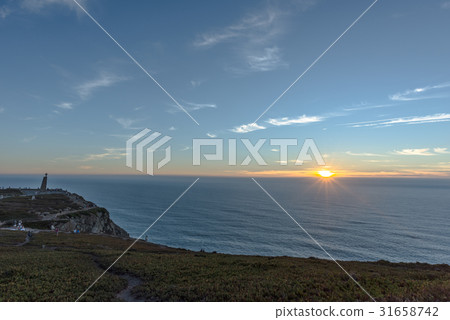Cape of Loka at sunset - Portugal Cape of Loka at sunset - Portugal 31658742