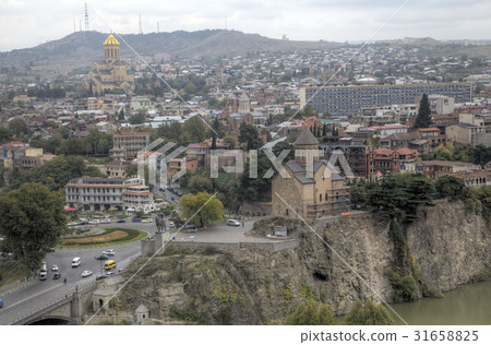 Panorama of the city center from the fortress Nari Panorama of the city center from the fortress Nari 31658825