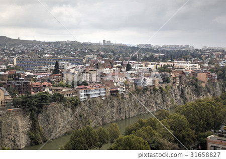 Panorama of the city center from the fortress Nari Panorama of the city center from the fortress Nari 31658827