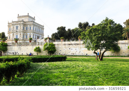 Villa Doria Pamphili at the Via Aurelia Antica Villa Doria Pamphili at the Via Aurelia Antica 31659321
