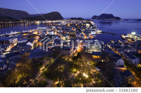 Alesund by night Alesund by night 31661160