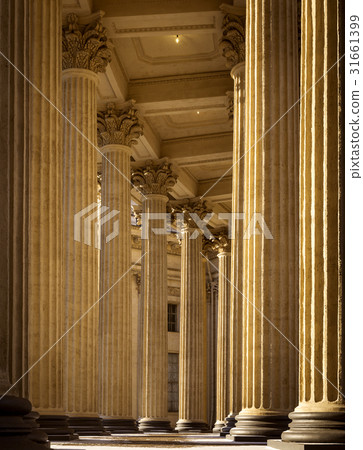 Collonade of Kazan Cathedral in St. Petersburg 31661399