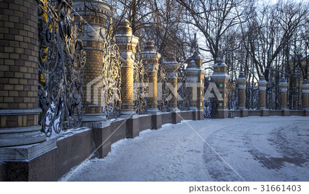 City park in St. Petersburg, Russia City park in St. Petersburg, Russia 31661403