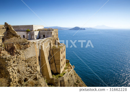 Ruins of old prison on Procida island in Italy Ruins of old prison on Procida island in Italy 31662228