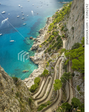 Via Krupp on Capri island in Italy 31662242