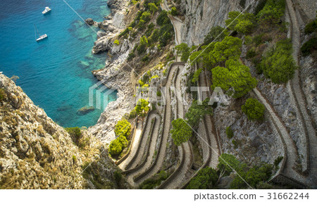 Capri Island in Italy - Via Krupp 31662244