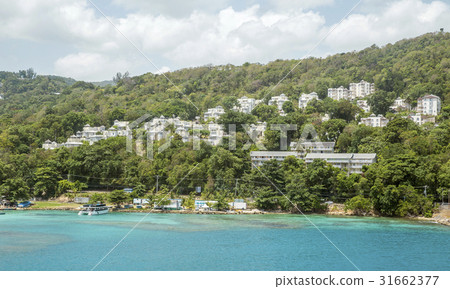 Panorama of Ocho Rios in Jamaica 31662377