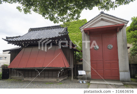 Azabu Hikawa Shrine的宮殿Mikoshi倉庫(東京都港區) Azabu Hikawa Shrine的宮殿Mikoshi倉庫(東京都港區) 31663656