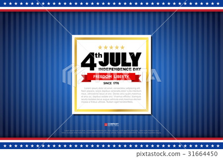 Independence day design element Independence day design element 31664450