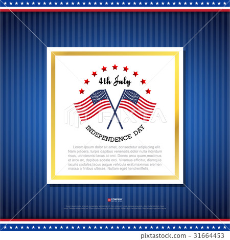 Independence day design element Independence day design element 31664453